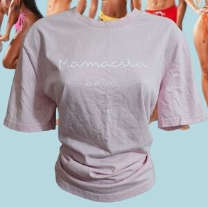 Love Island MD Mamacita Baby Pink T-shirt